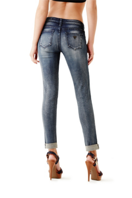 GUESS Women's Aisha Rolled-Hem Skinny Jeans | eBay