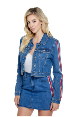 guess factory denim jacket