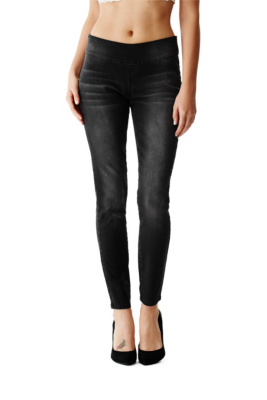 skinny jeggings black