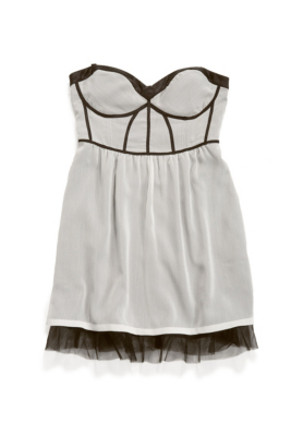 chiffon corset