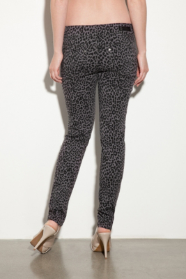 cheetah print bell bottom jeans