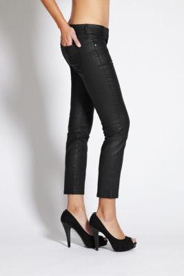 Suzette Super-Skinny Ankle Jeans - Black Wash | GbyGuess.com