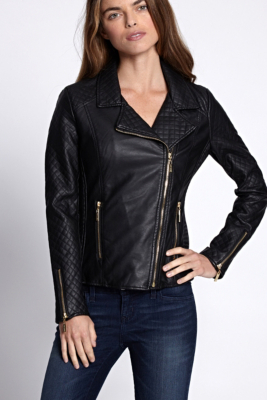 Finnegan Quilted Moto Jacket | GbyGuess.com