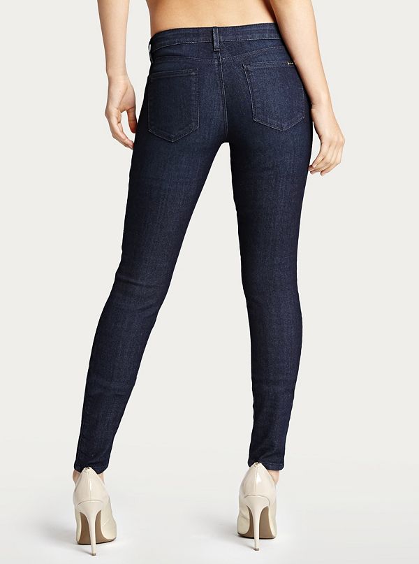 Hazel Splice Skinny Jeans - Dark Wash | GbyGuess.com