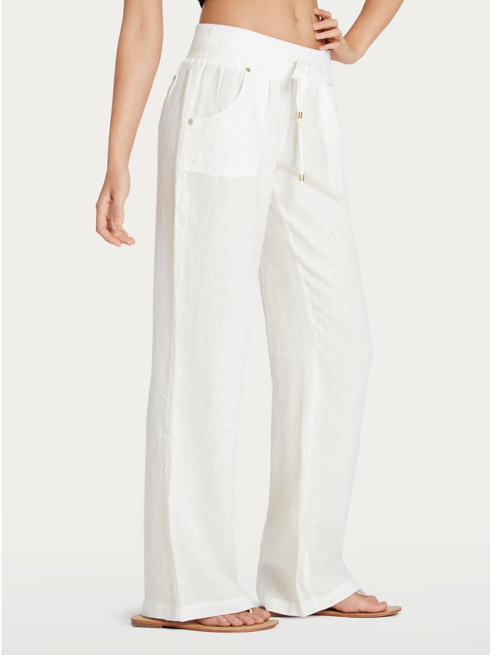 G By Guess Women's Eleanor Linen Pants | eBay