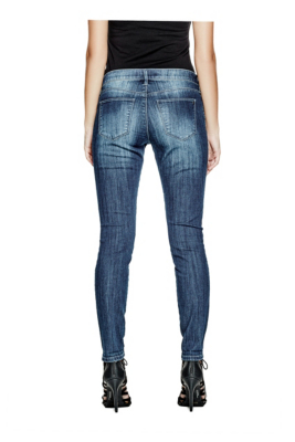 Maud Patch Skinny Jeans | GbyGuess.com