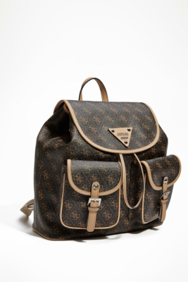 Confidential Logo Backpack GUESS.ca