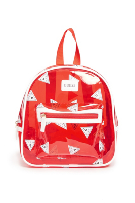 guess transparent backpack