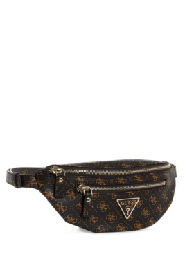 Leeza Logo-Print Belt Bag | GUESS.com