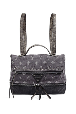 Dylan Slate Denim Convertible Backpack