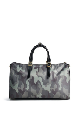 Florencia Camo-Print Duffle Bag | GUESS.com