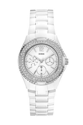 Silver-Tone Feminine Classic Watch | GUESS.com