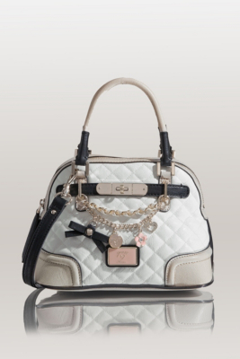 Amour Small Dome Satchel | GUESS.com