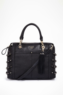 Isella Studded Straps Satchel GUESS.ca