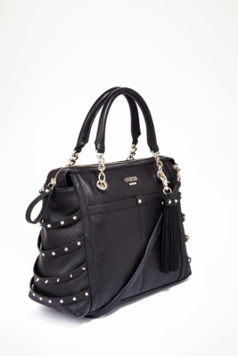 Isella Studded Straps Satchel GUESS.ca