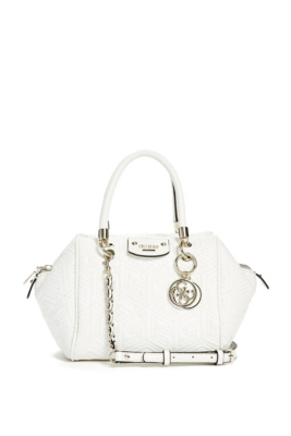 G Cube Quilted Small Satchel | GUESS.com