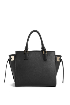 Digital Faux-Leather Satchel | GUESS.com