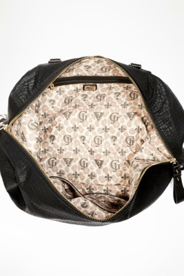 guess logo print backpack