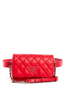 guess crossbody red