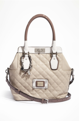 Rianne Turn-Lock Satchel | GUESS.com