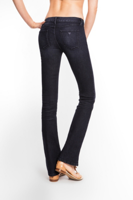 Brittney MidRise Petite Bootcut Jeans in CRX Wash, 31 ½” Inseam