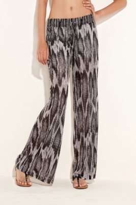 snake print palazzo pants