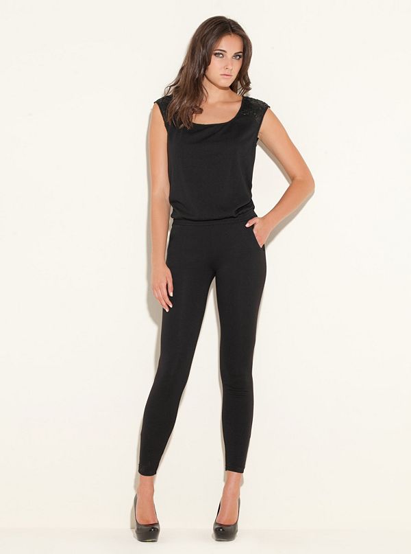 Sienna Sequined Jumpsuit | GUESS.com