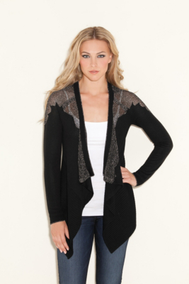 LongSleeve Mesh Cardigan