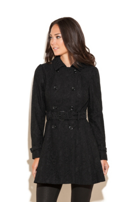 Kate Lace Trench Coat