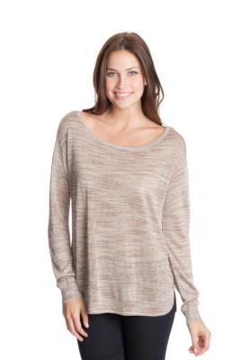 Long-Sleeve Space-Dye Sweater | GUESS.com