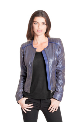 Alike Leather Jacket | GUESS.com