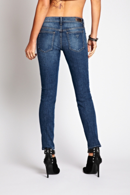 indigo skinny jeans