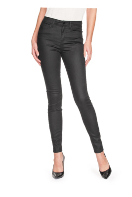 stretchy high waisted black jeans