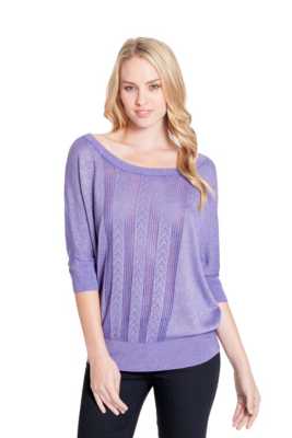 Half-Sleeve Dazzle Sweater | GUESS.ca