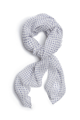 Stella Spotted Square Scarf | GUESS.com