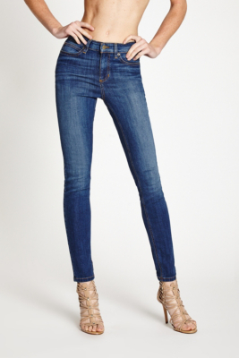 1981 High-Rise Skinny Jeans in Lyon Wash | GUESS.com