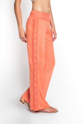 Summer Gauze Crochet Pants | GUESS.ca