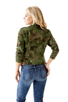 guess camouflage jacket
