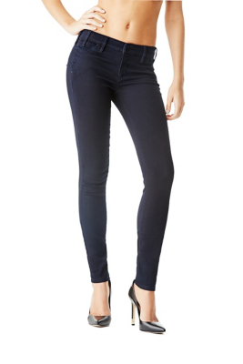 Mid-Rise Rocket Jeans with Silicone Rinse | GUESS.com