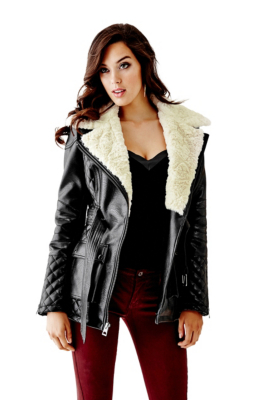 guess sherpa jacket
