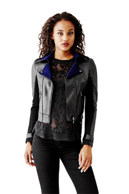 guess velvet jacket