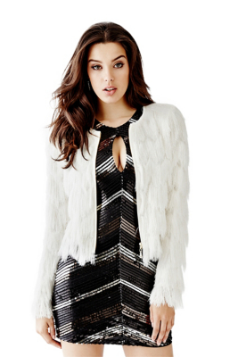 guess fringe jacket