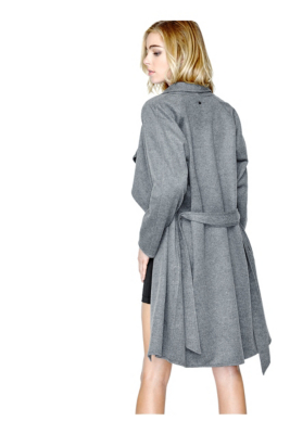 Wool Wrap Coat