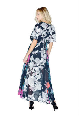 guess maxikleid floral