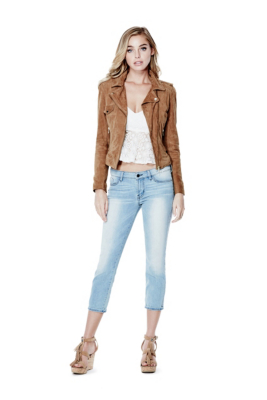 guess suede jacket