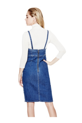 Denim Bib Dress GUESS.ca