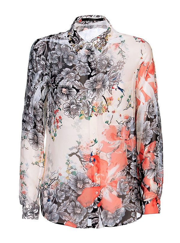 Clouis Floral-Print Shirt | GUESS.ca