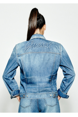 GUESS Originals 90s Icon Embossed Denim Jacket