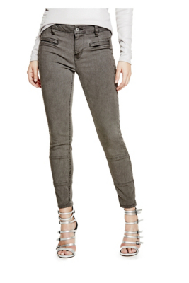 Athletic Zip Jeggings | GUESS.com