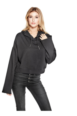 Shay Cropped Hoodie | GUESS.com